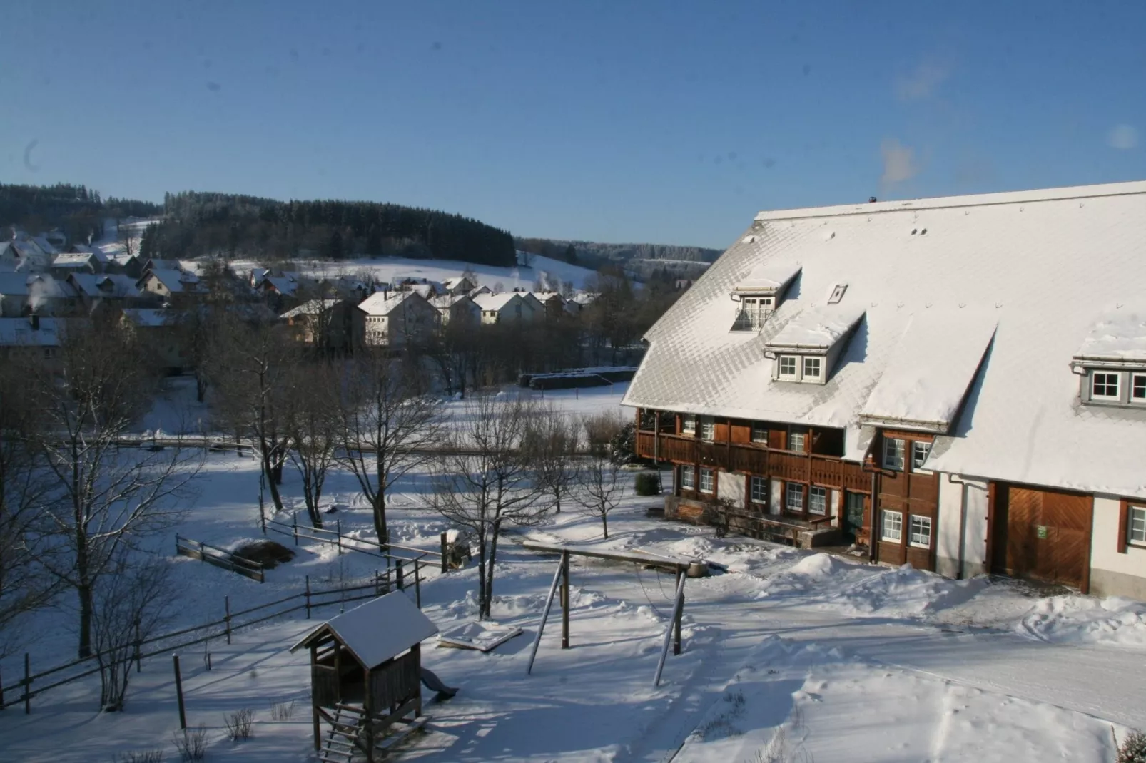 Alte Mühle-Gebiet Winter 1 km