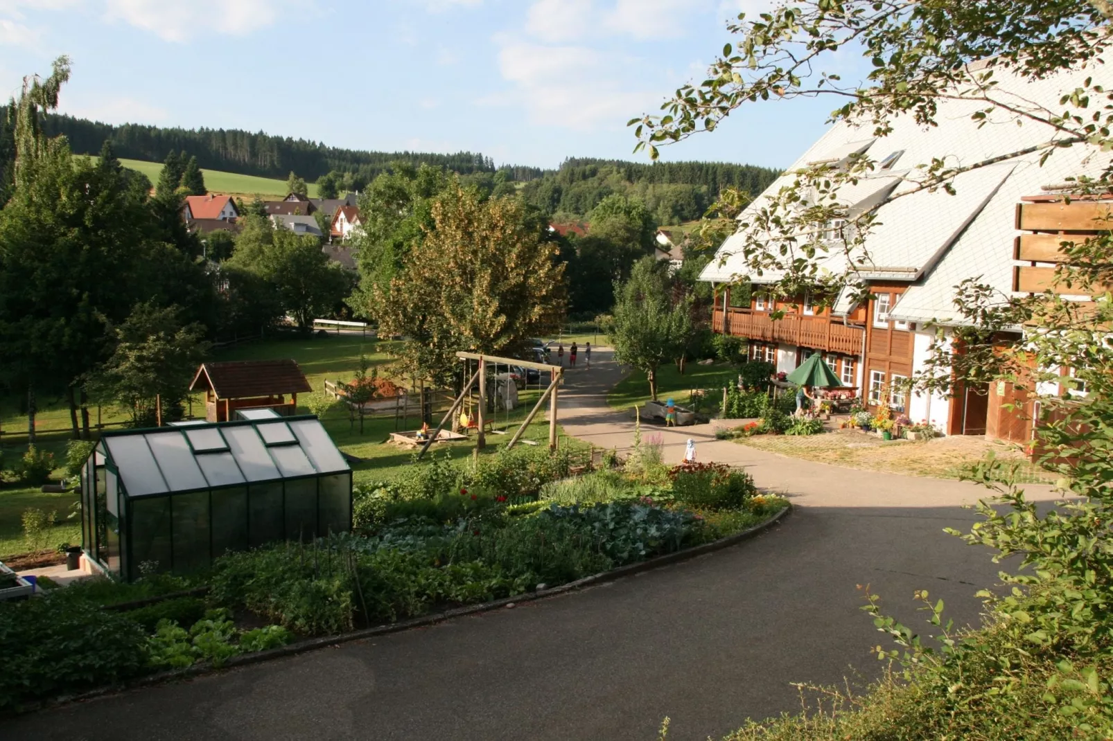 Alte Mühle-Gebiete Sommer 1 km