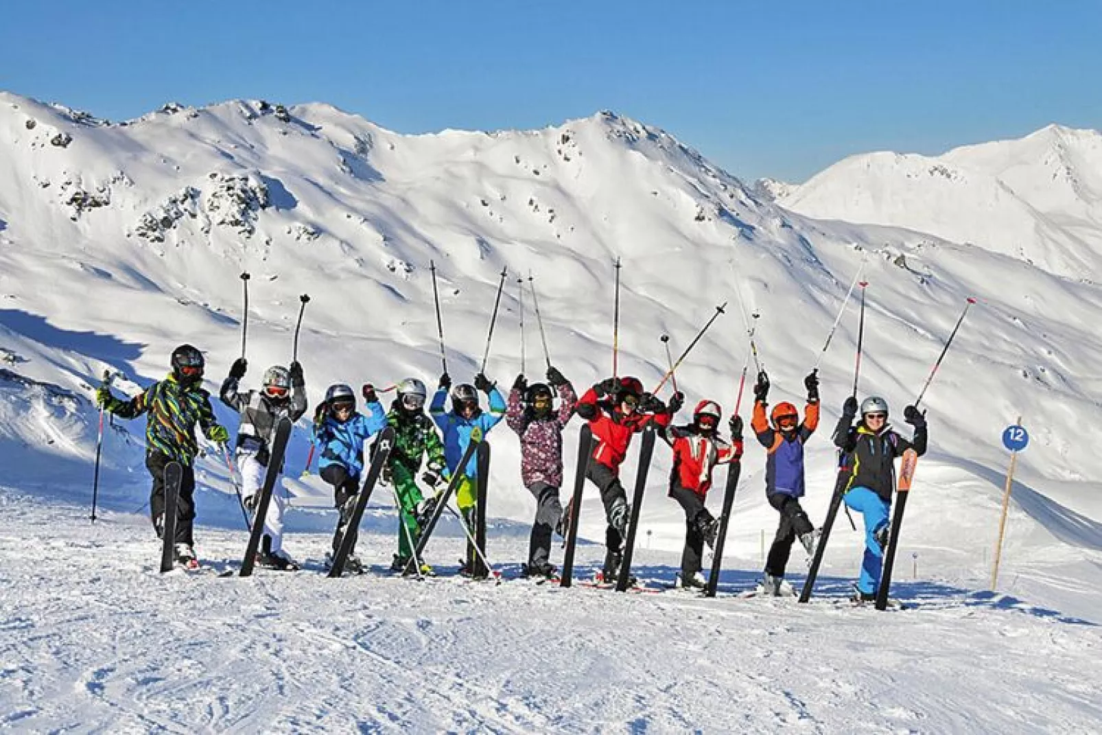 Haus Bergheim - 12 Personen-Aussicht Winter