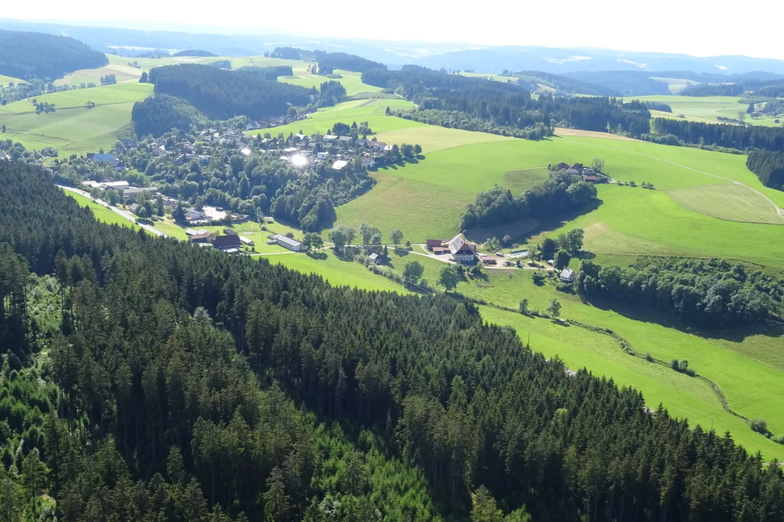 Brigachmühle-Gebiete Sommer 5 km