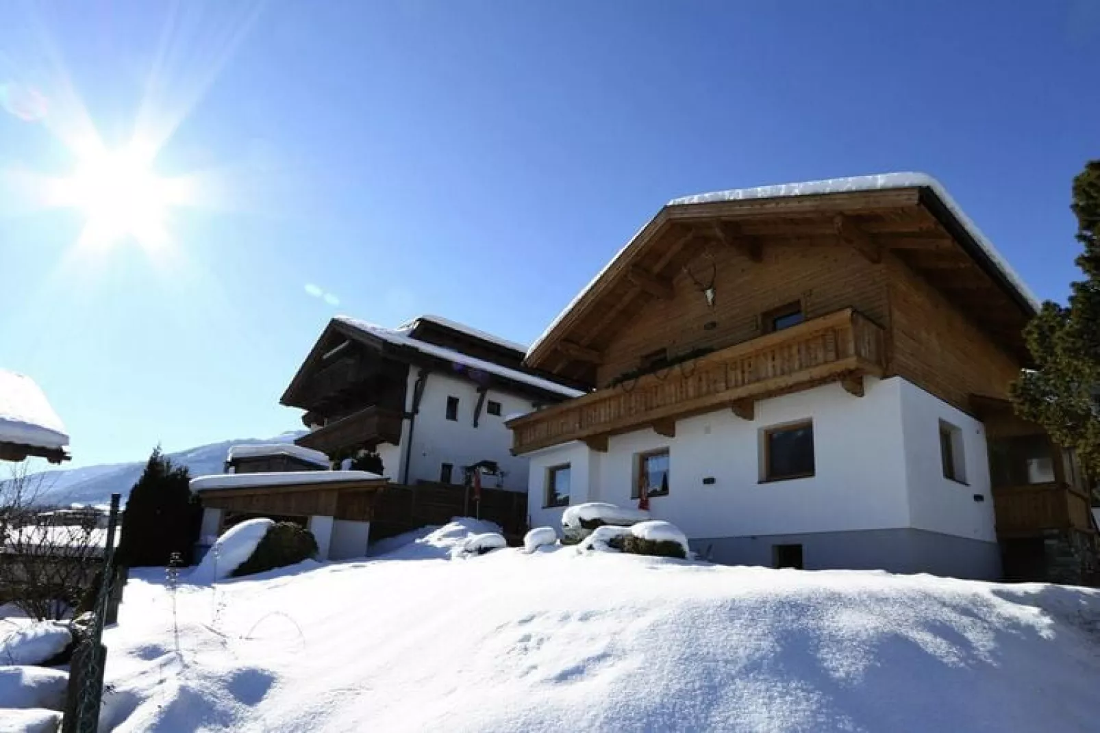 Ferienhaus Marienbergl - 8 Personen-Außenbereich Winter
