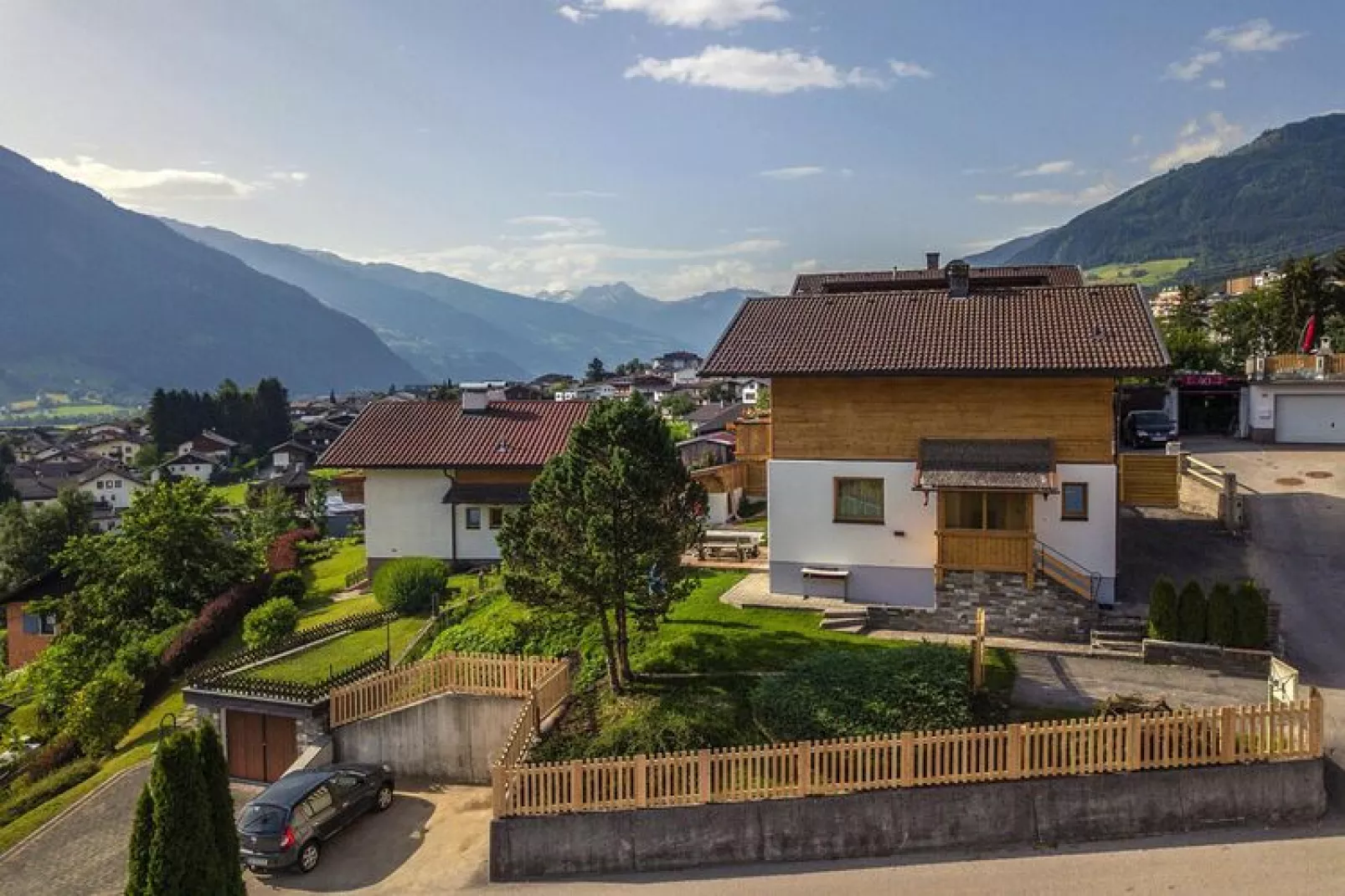 Ferienhaus Marienbergl - 8 Personen-Außenbereich Sommer