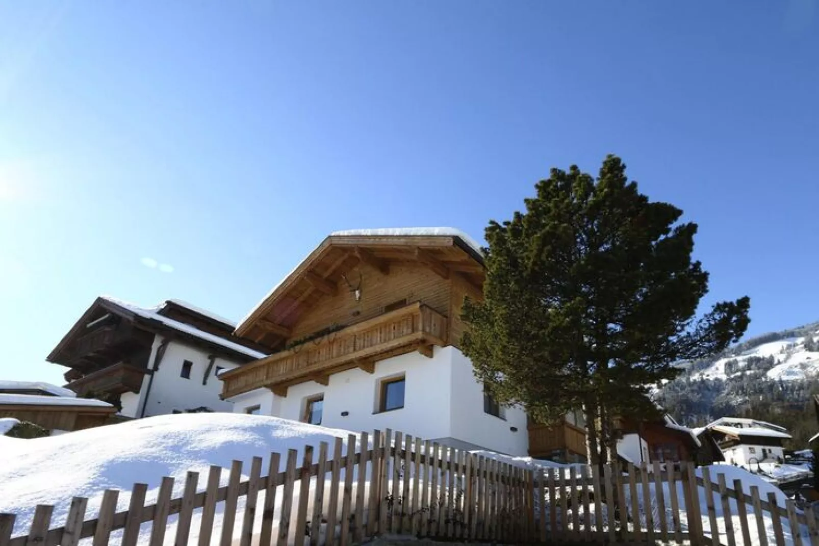 Ferienhaus Marienbergl - 10 Personen-Außenbereich Winter