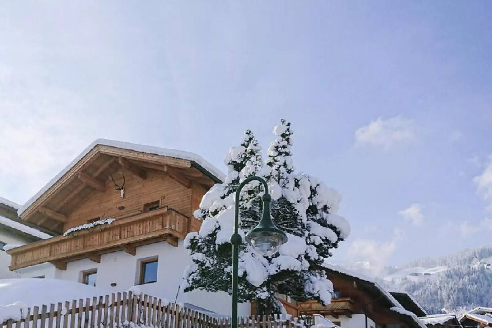 Ferienhaus Marienbergl - 10 Personen-Außenbereich Winter