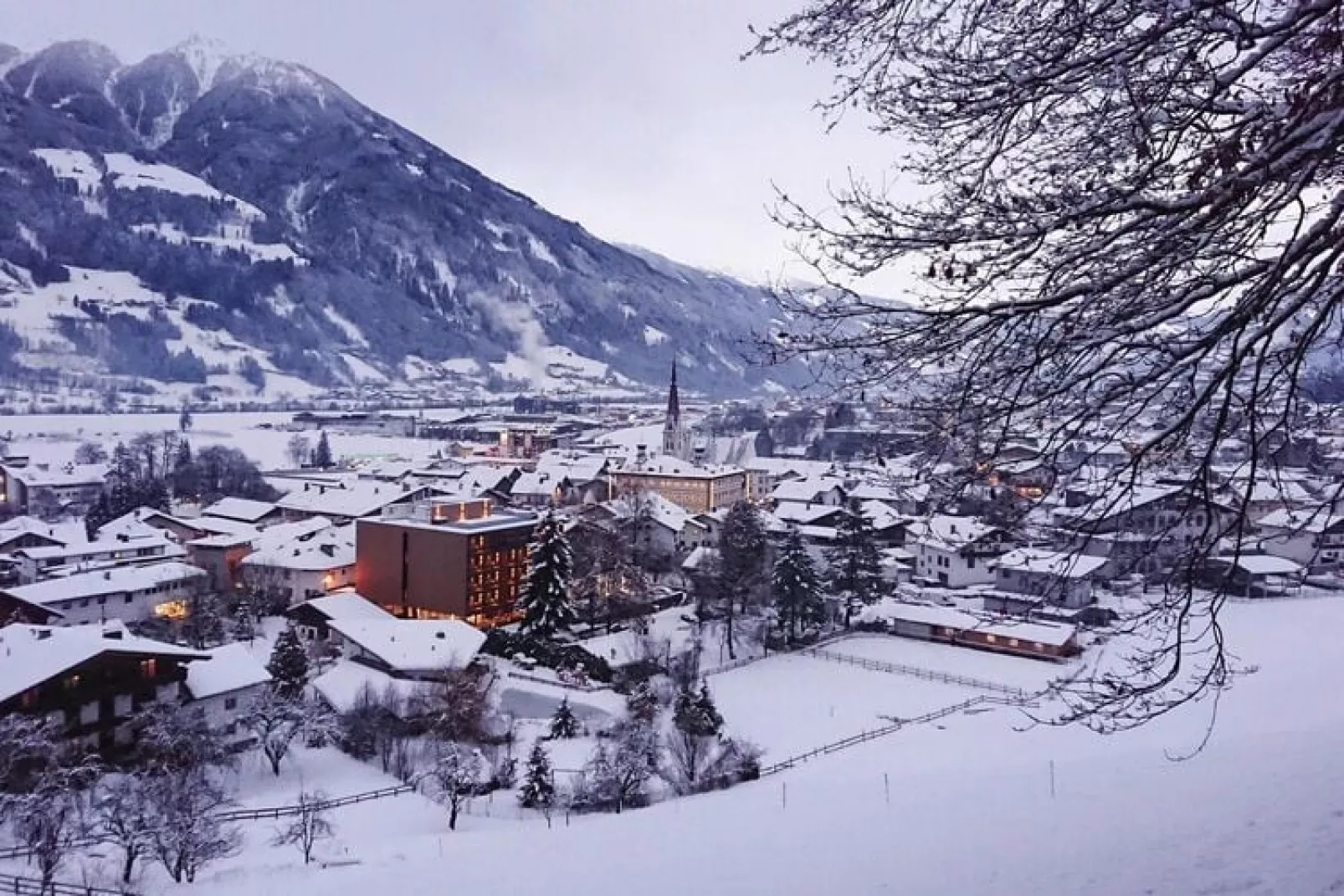 Ferienhaus Marienbergl - 10 Personen-Aussicht Winter