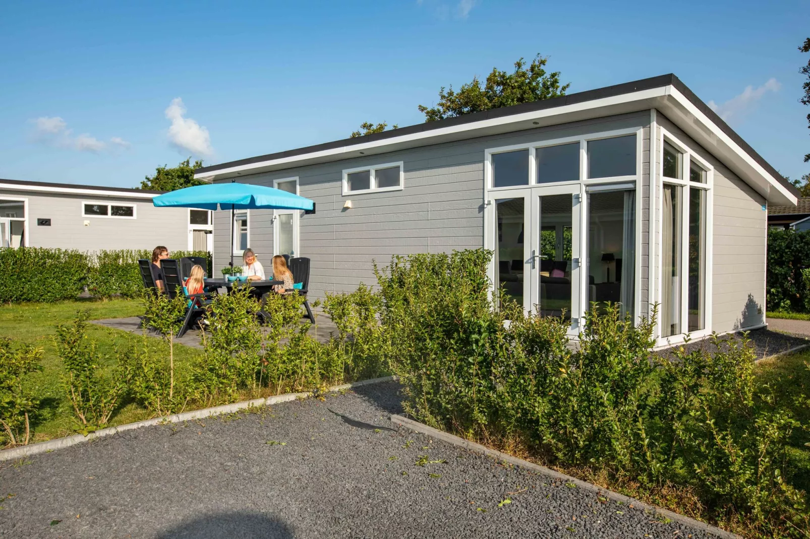 Chalet Basic 5 personen-Exterior summer