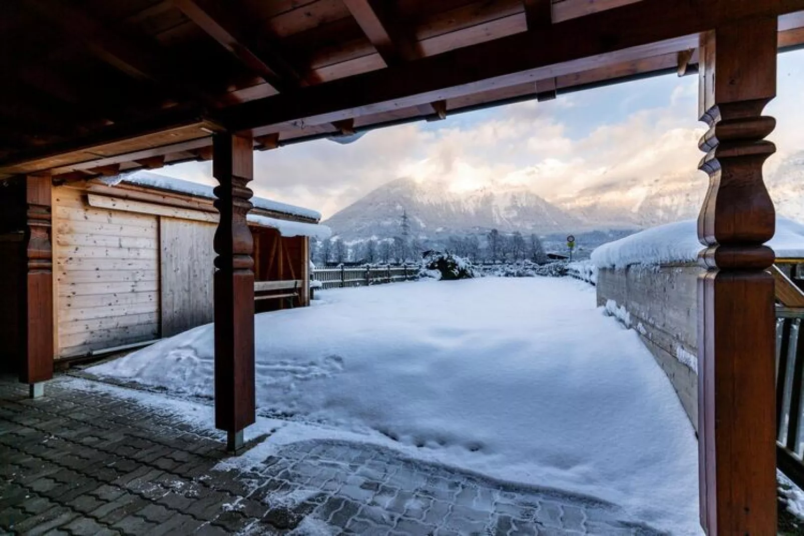 Das Sattlerhaus-View winter