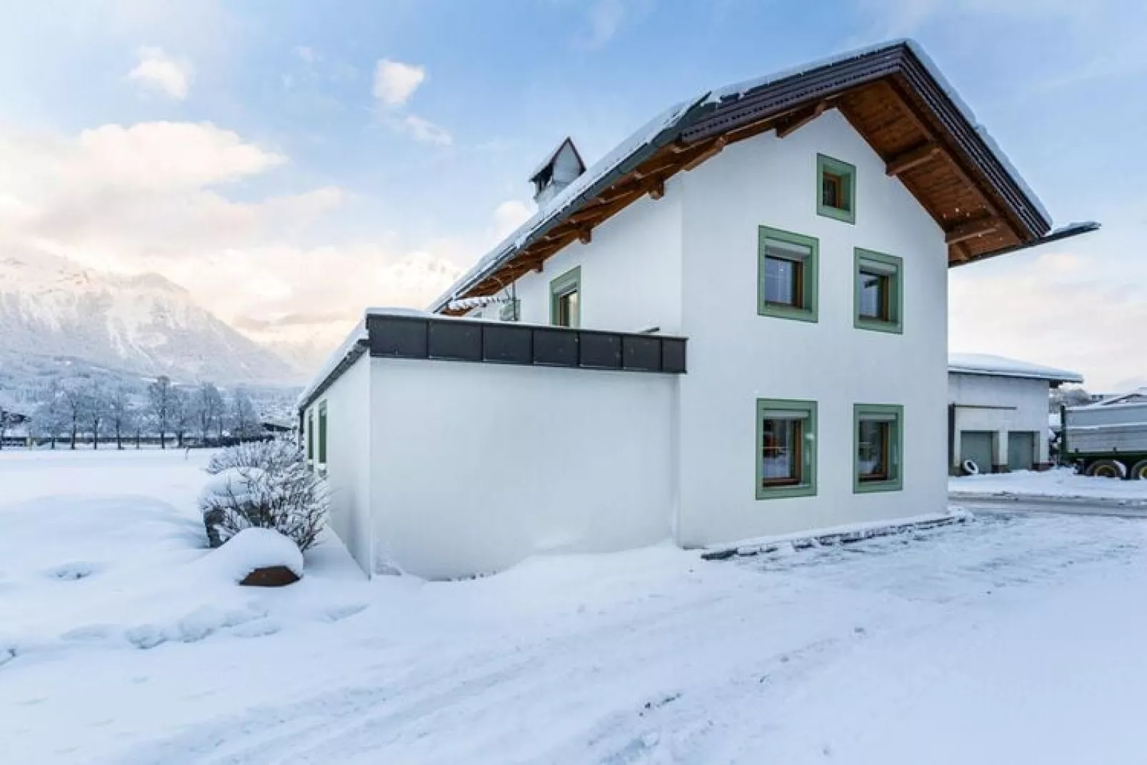 Das Sattlerhaus-Exterior winter