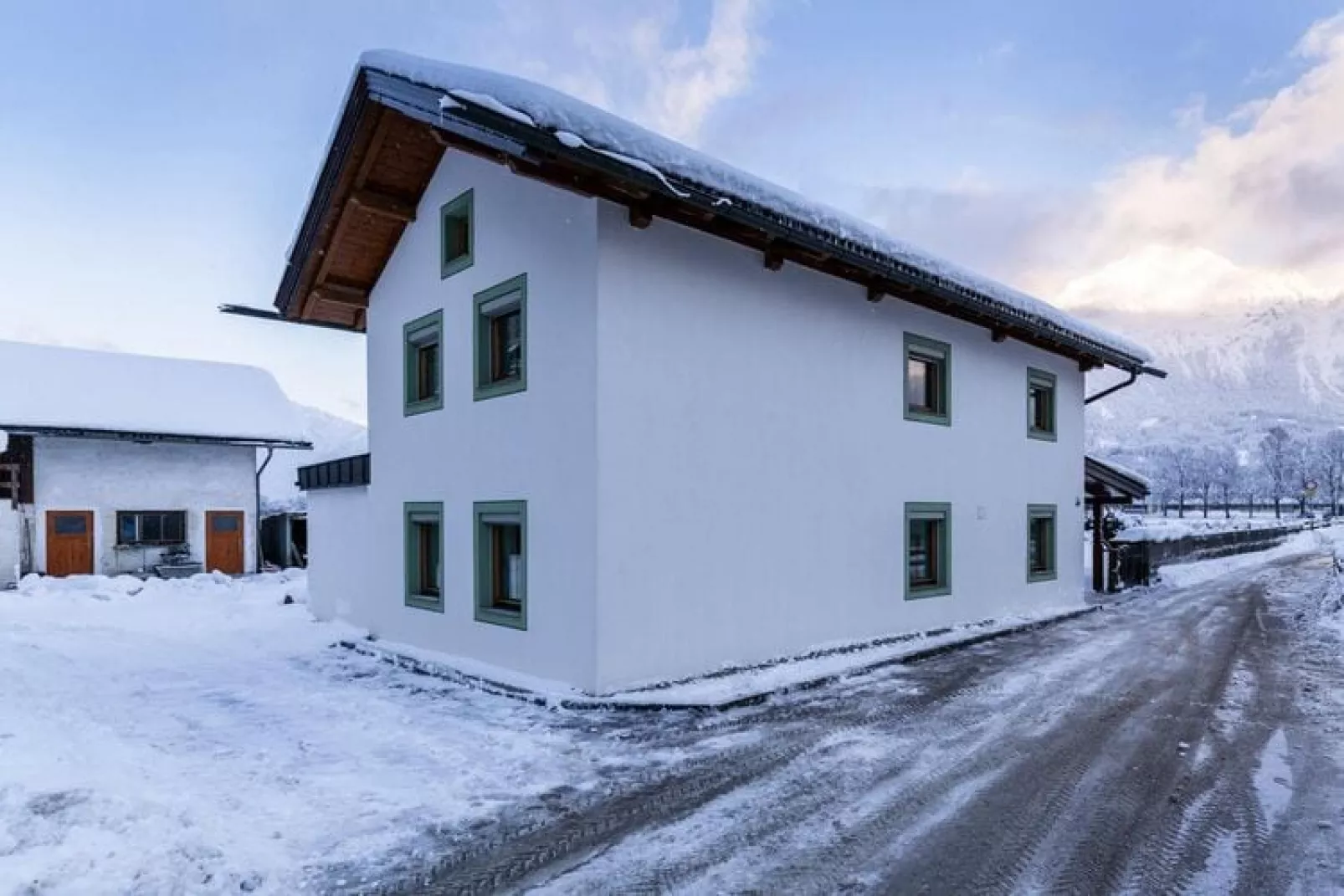 Das Sattlerhaus-Exterior winter