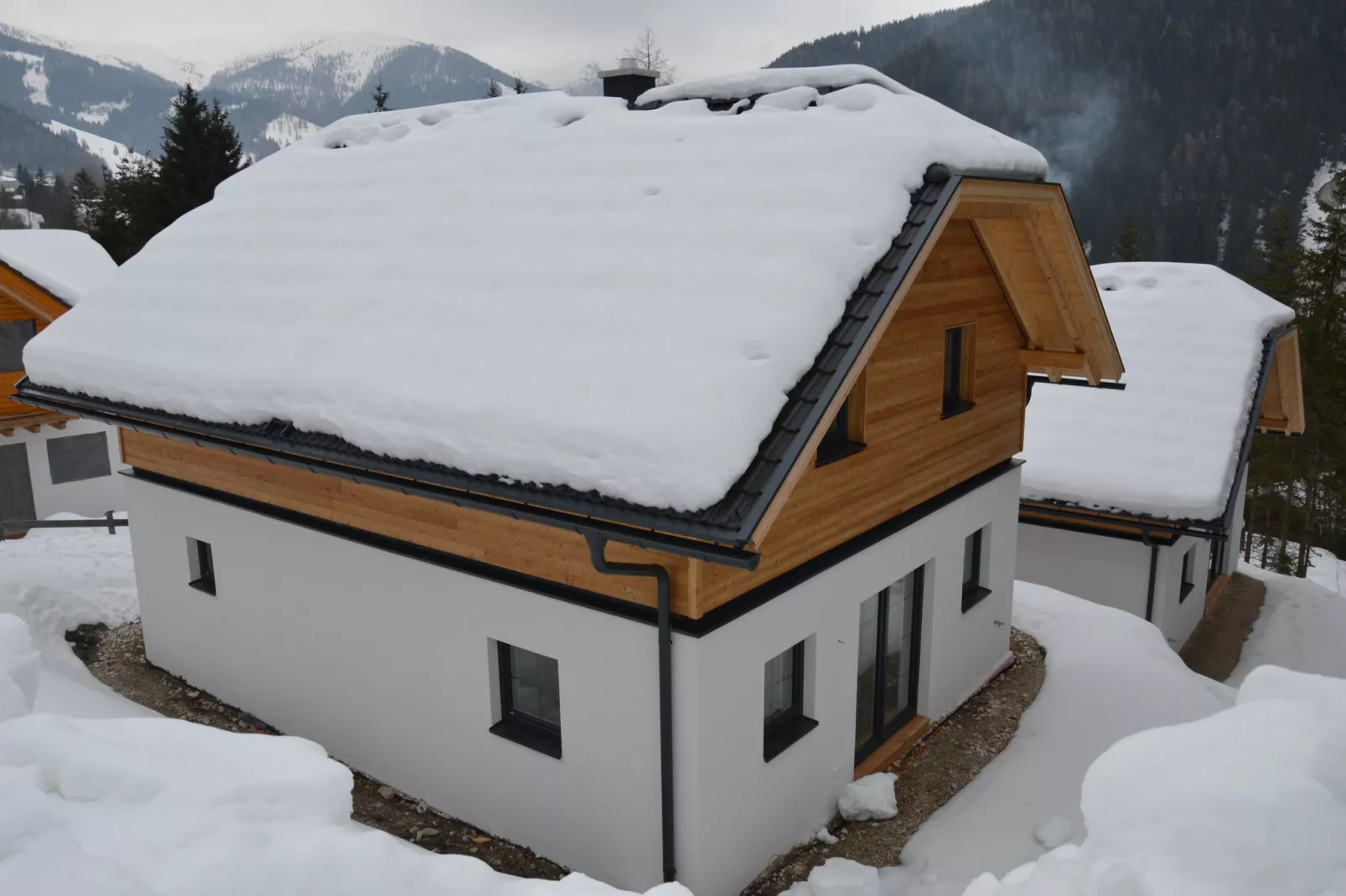 Chalet Ahorn Bad Kleinkirchheim-Exterior winter