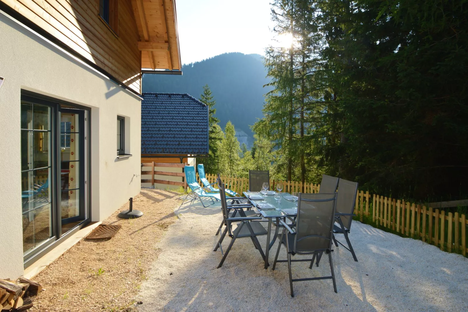 Chalet Ahorn Bad Kleinkirchheim-Terrace balcony