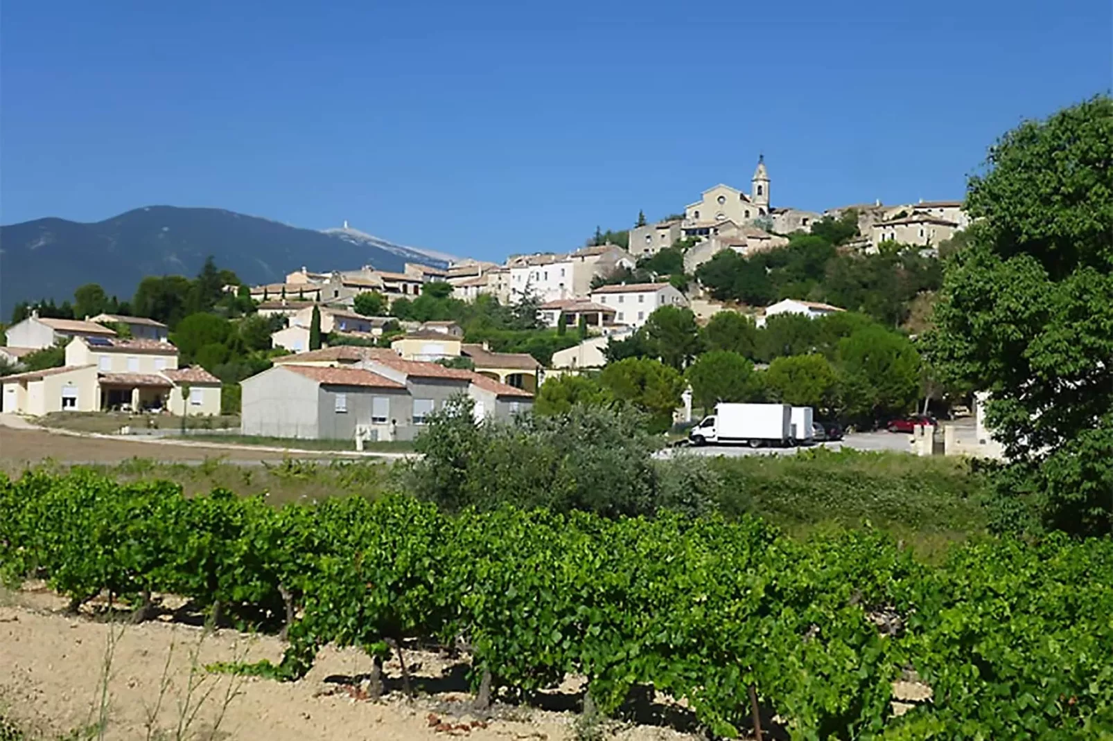 Crillon le Brave-Areas summer 5km