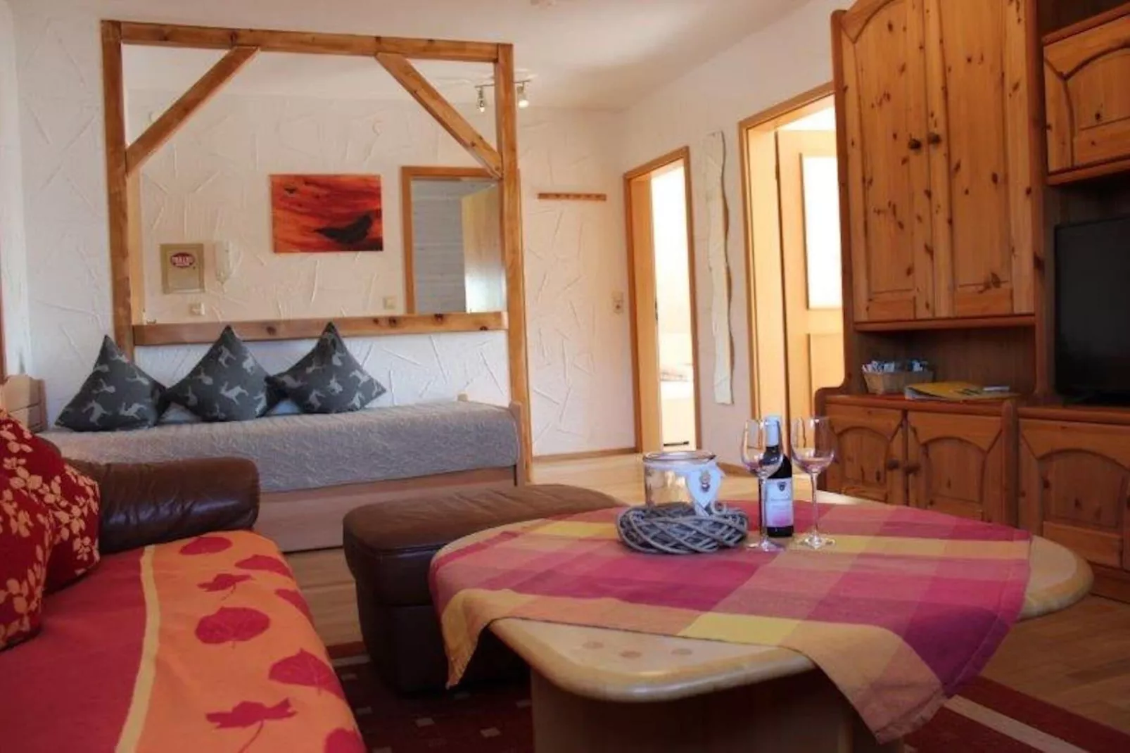Gästehaus Hauber-Living room