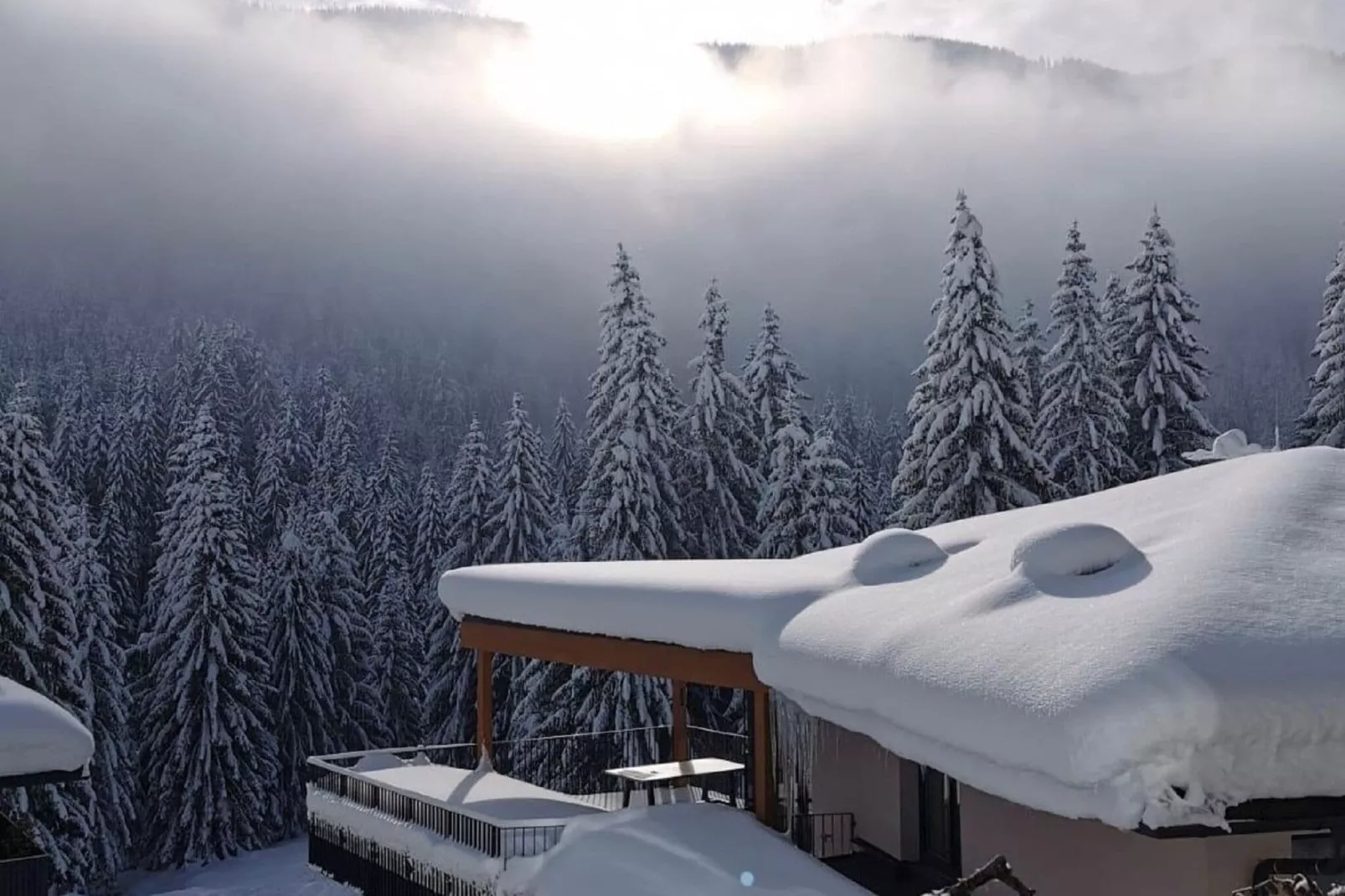 Apartment Mountain View-Exterior winter