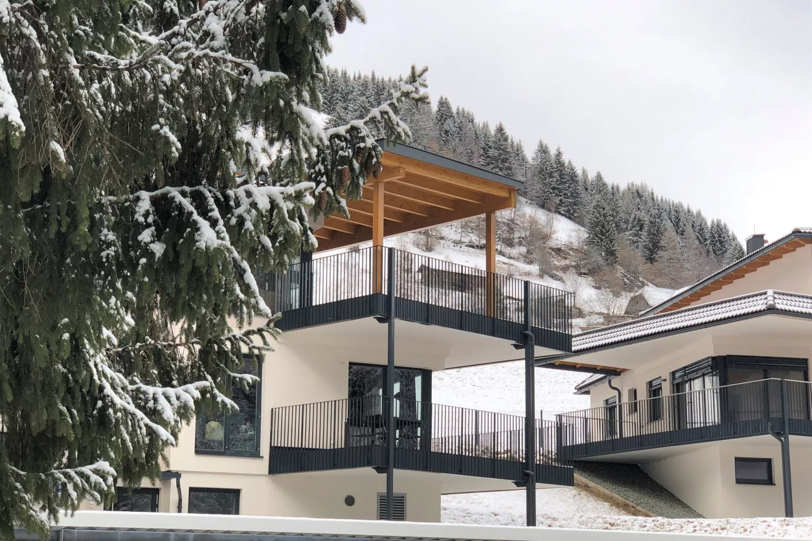 Apartment Mountain View-Exterior winter