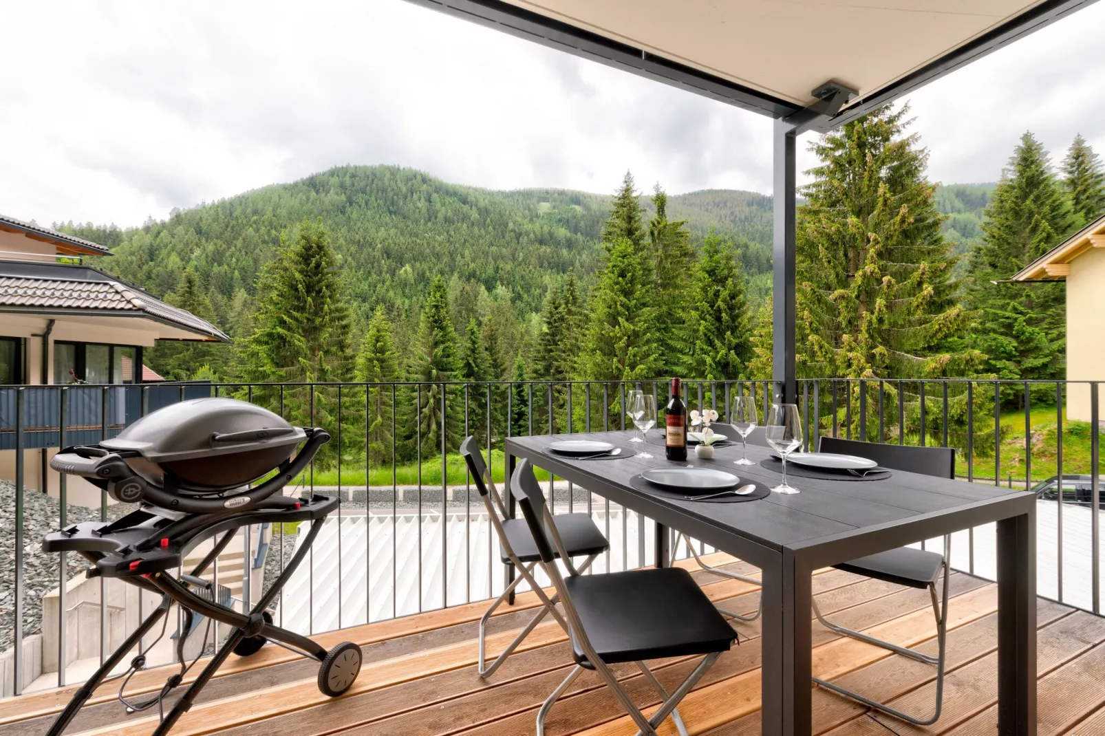 Apartment Mountain View-Terrace balcony