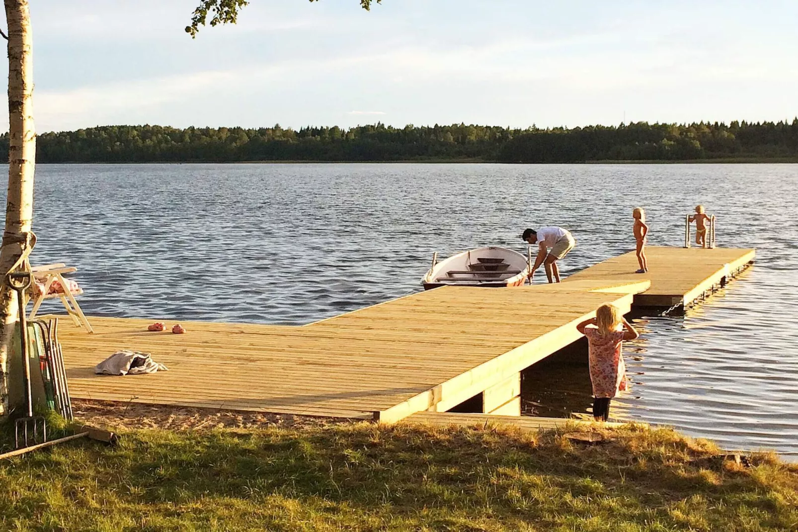 4 person holiday home in RIMBO-Water view