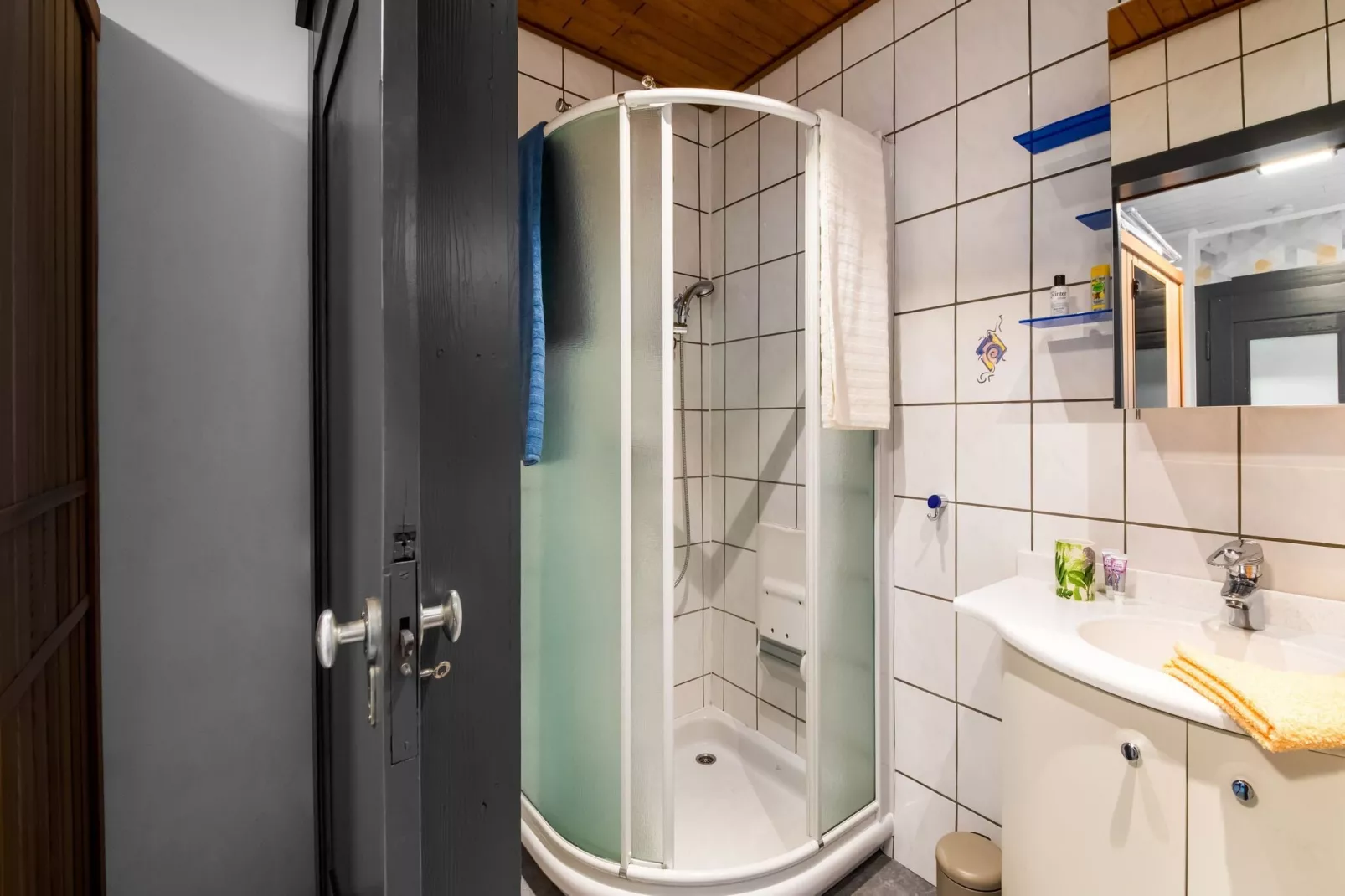 Charmante habitation avec Sauna infrarouge à Wirtzfeld-Bathroom