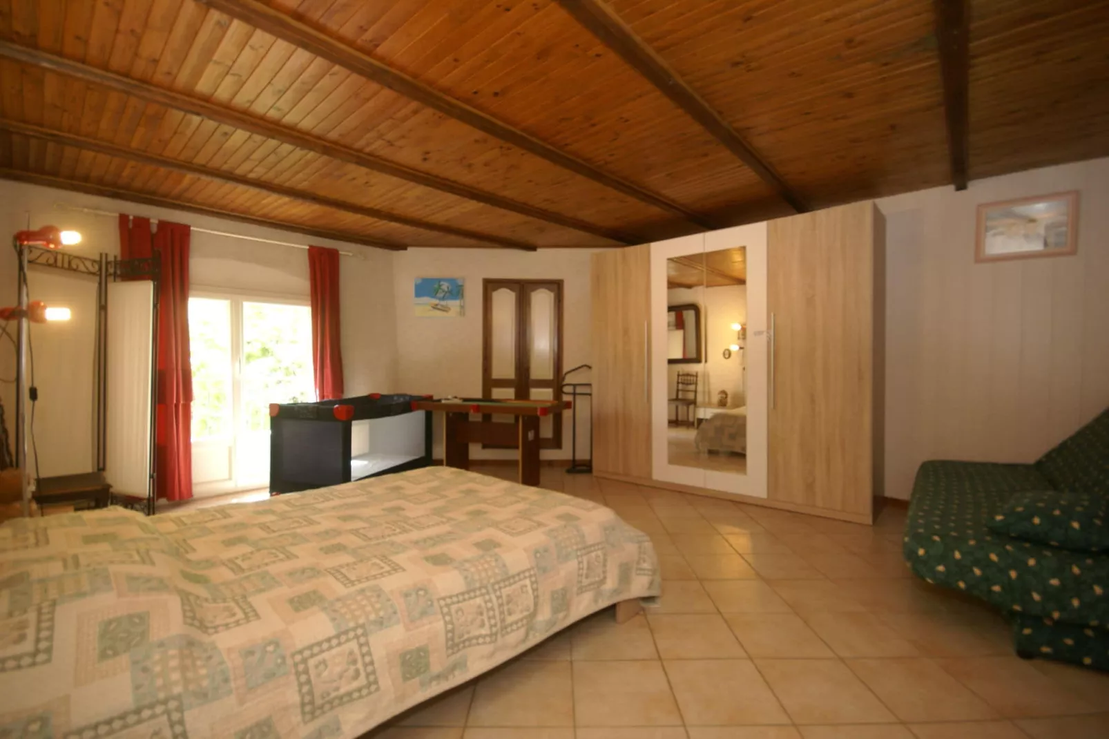 Orange-Bedroom