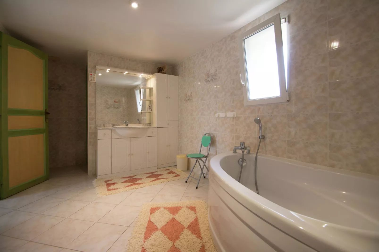 Orange-Bathroom