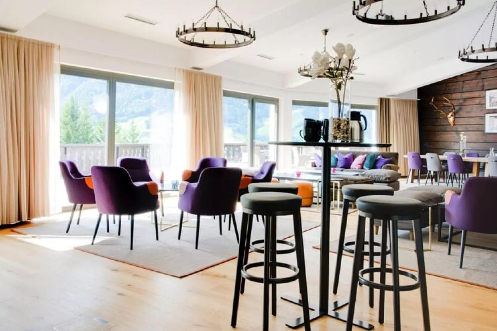 Apart Hotel Goldried - 4 Personen-Living room