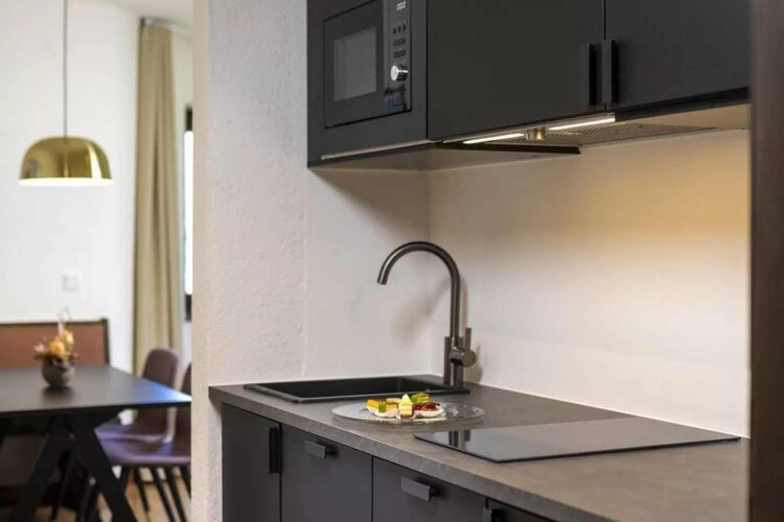 Apart Hotel Goldried - 4 Personen-Kitchen
