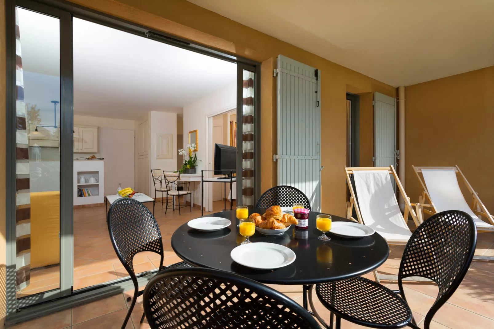 Résidence Provence Country Club 3-Terrassenbalkon