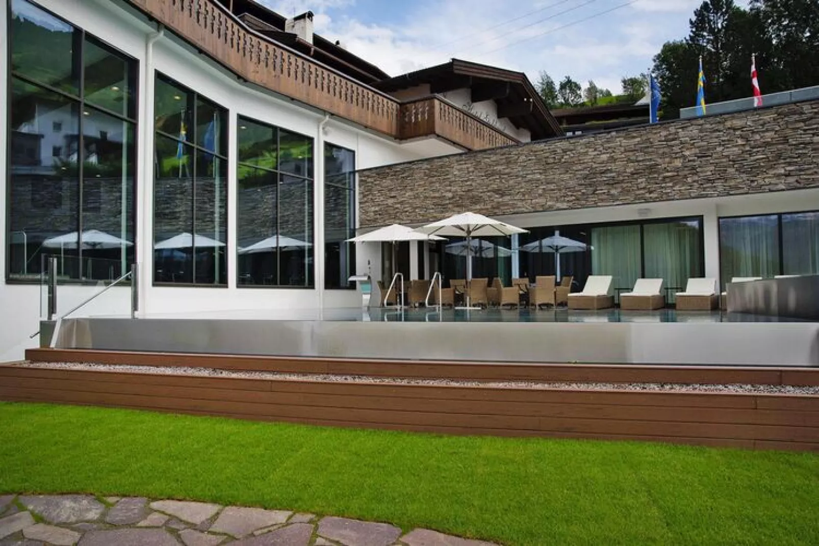 Apart Hotel Goldried - 6 Personen-Exterior summer