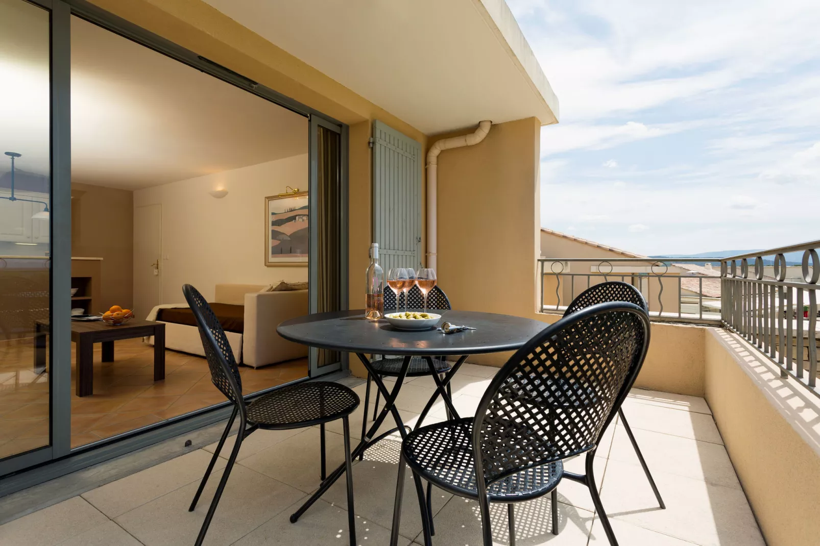 Résidence Provence Country Club 3-Terrassenbalkon