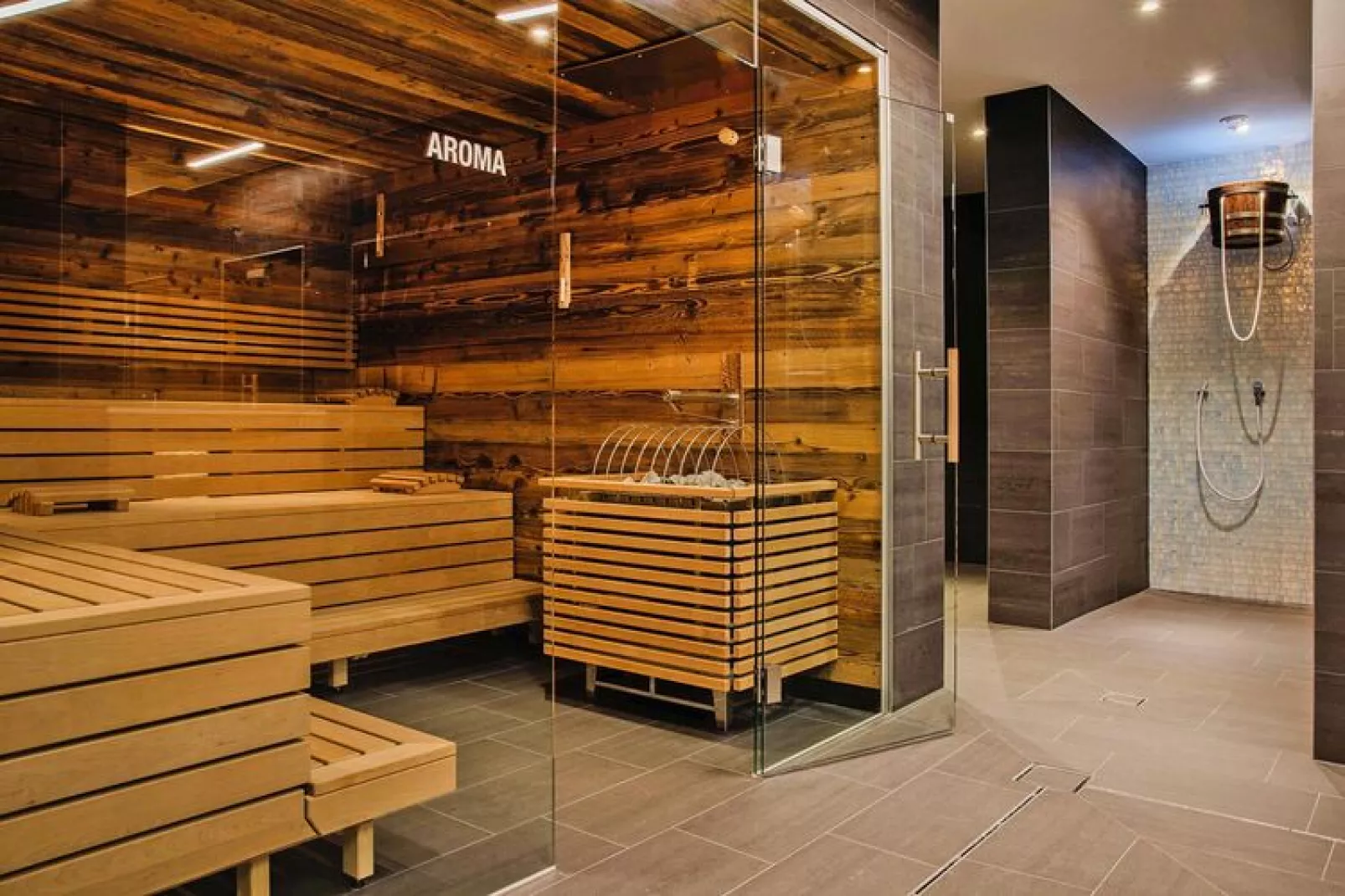 Apart Hotel Goldried - 6 Personen-Bathroom