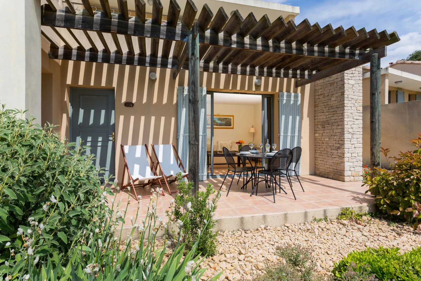 Résidence Provence Country Club 3-Terrassenbalkon