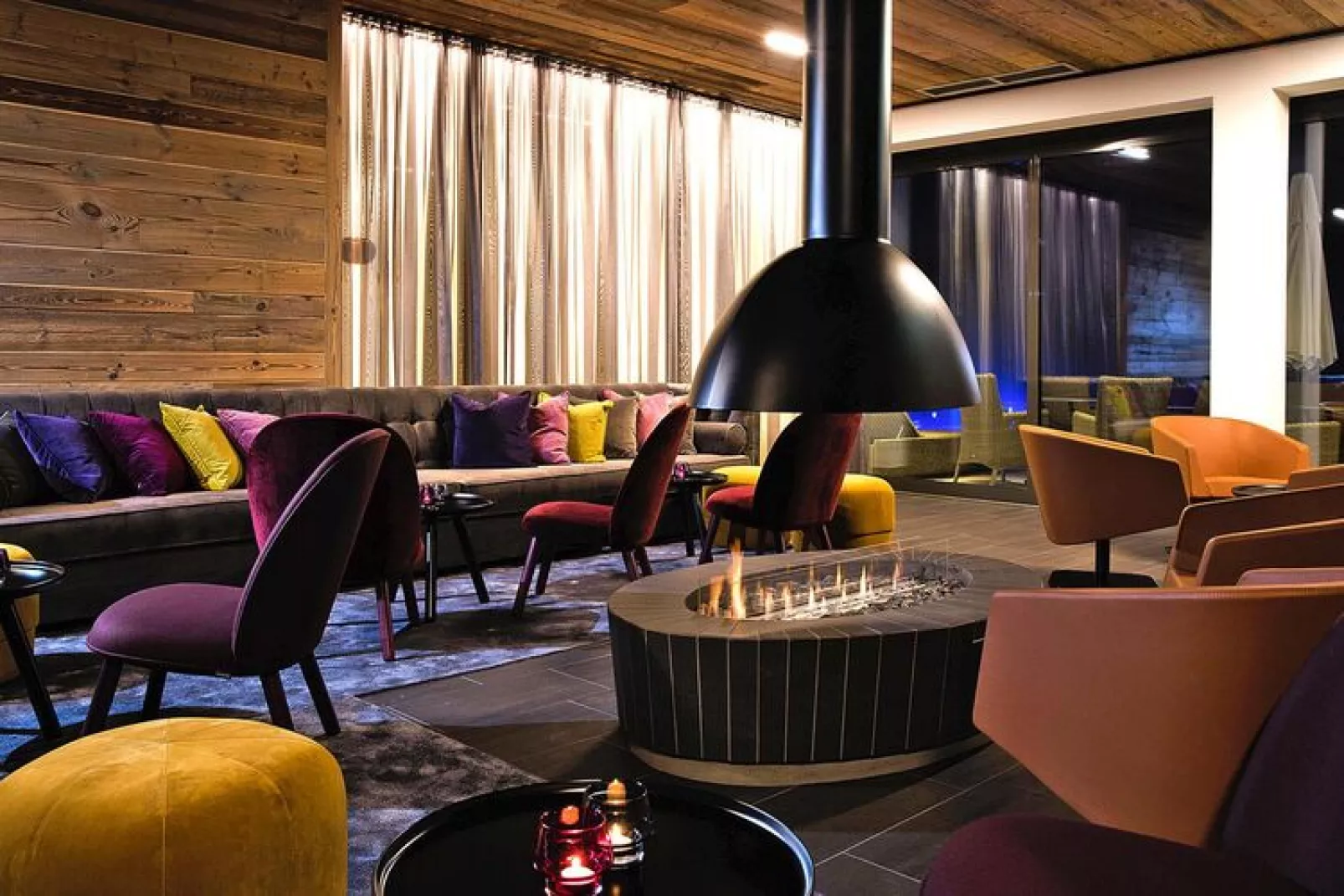 Apart Hotel Goldried - 6 Personen-Living room