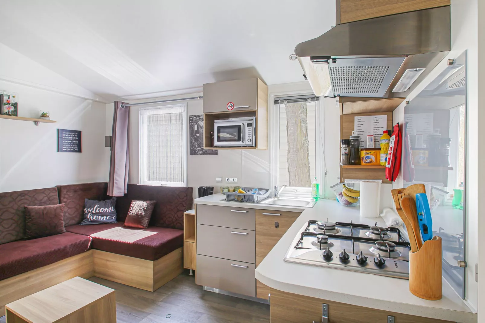Mobil-home 4 pax-Kitchen