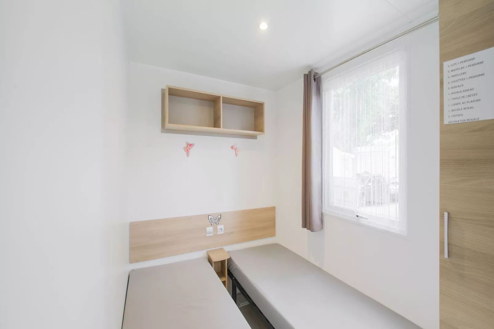 Mobil-home 6 pax-Bedroom