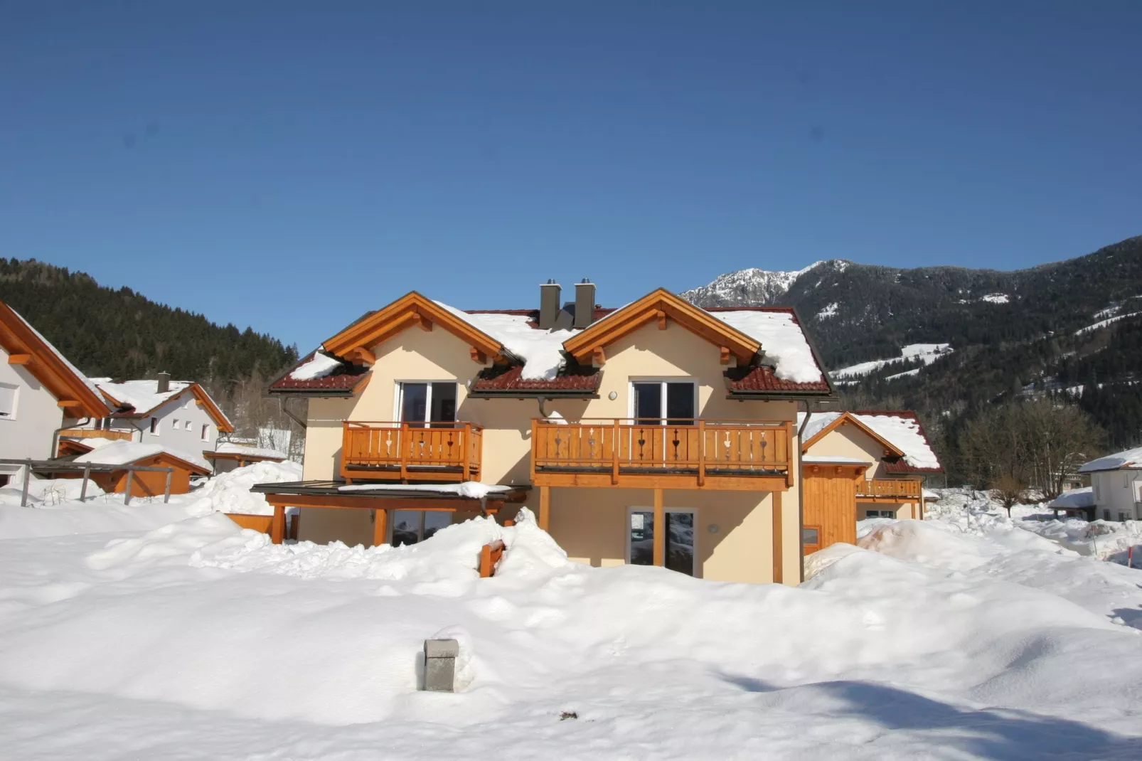 Chalet an der Sonnenpiste-Extérieur hiver