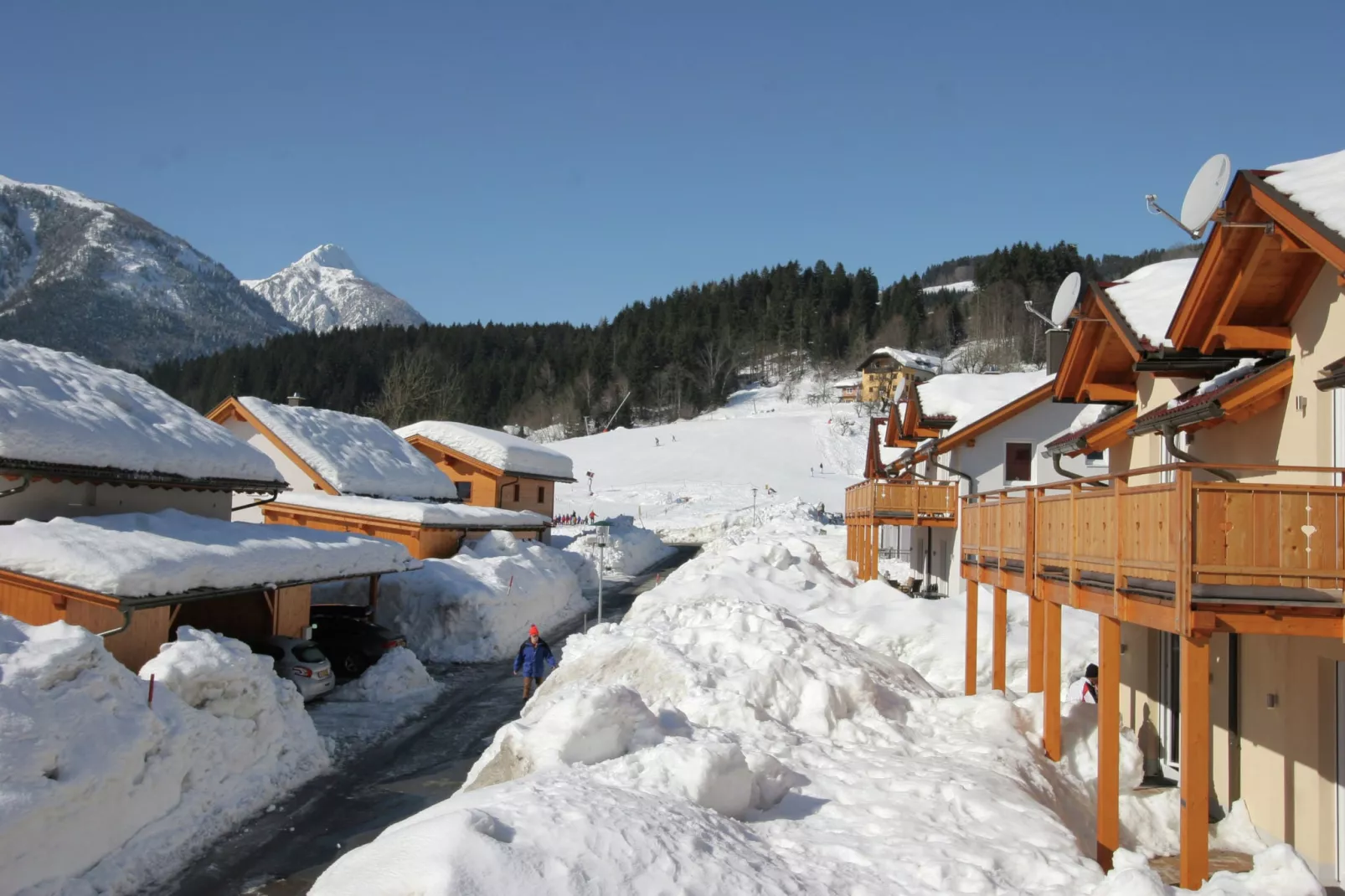Chalet an der Sonnenpiste-Extérieur hiver