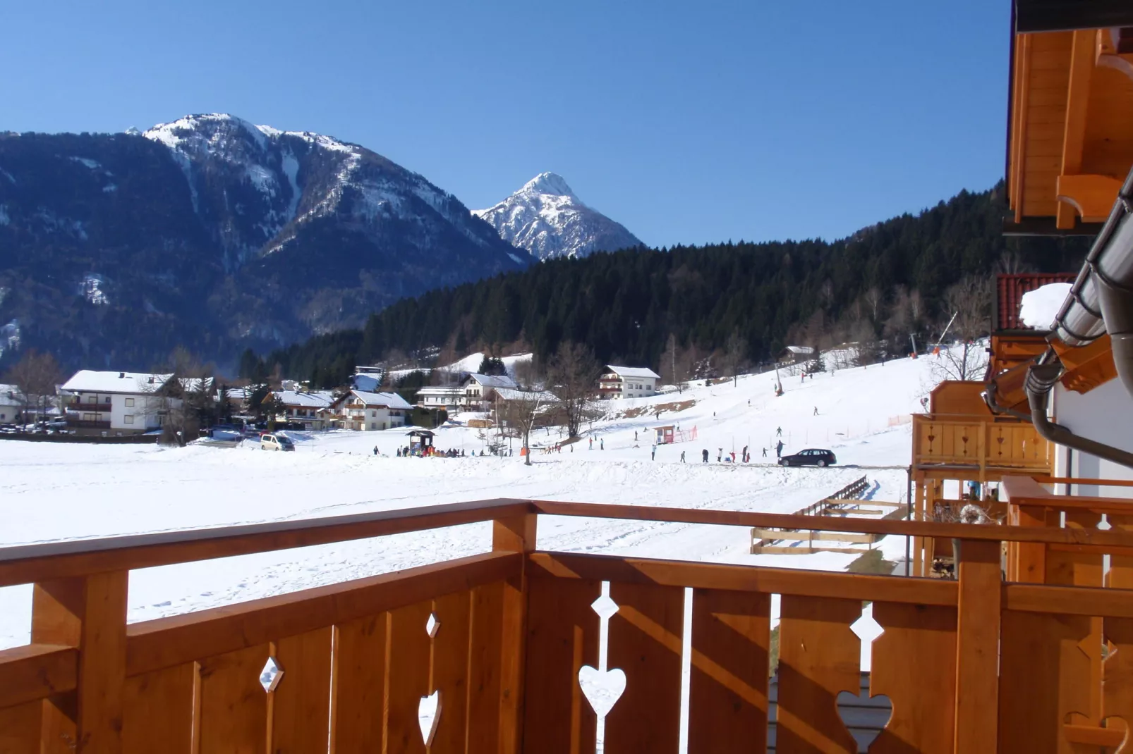 Chalet an der Sonnenpiste-Vue d'hiver