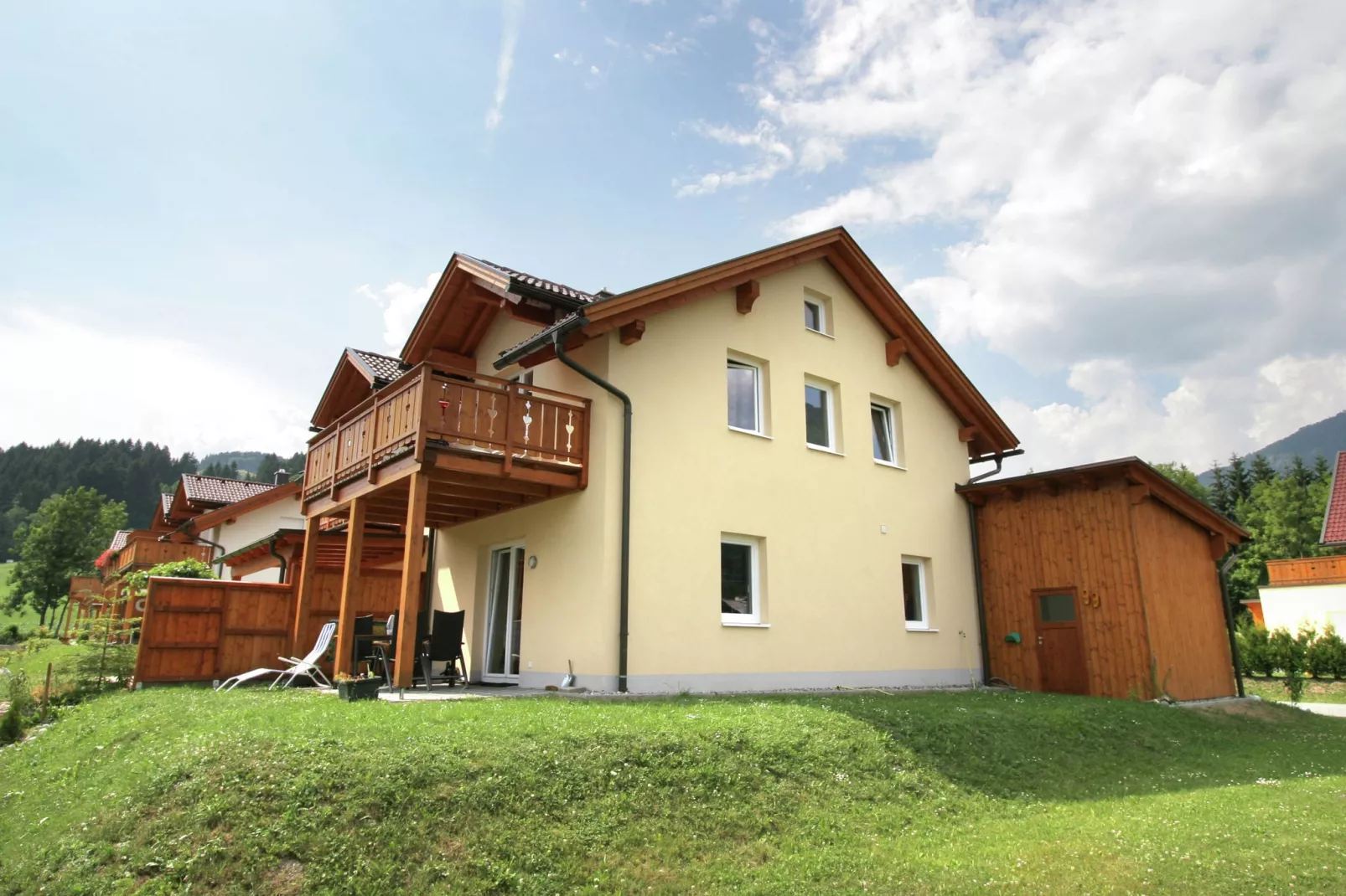 Chalet an der Sonnenpiste-Extérieur été