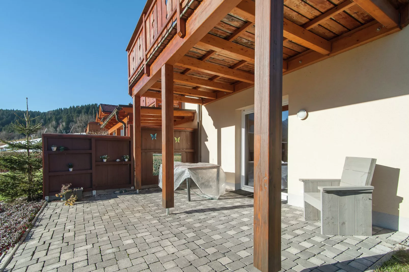 Chalet an der Sonnenpiste-Balcon-terrasse