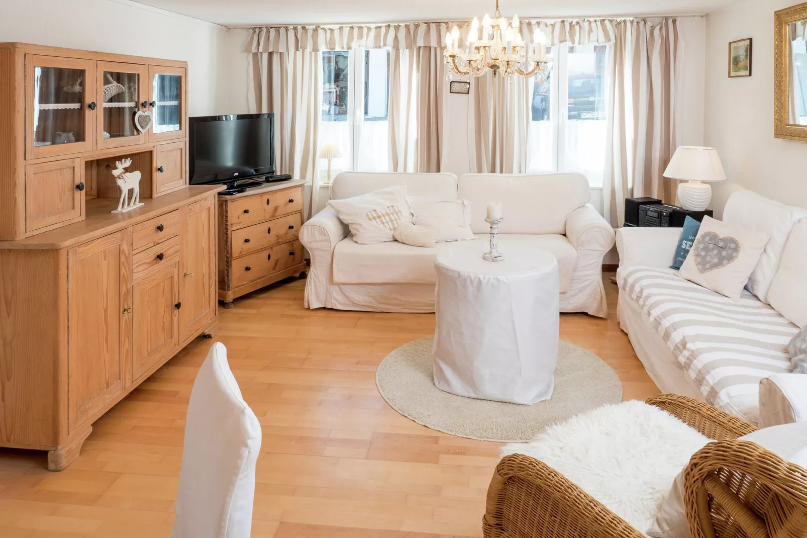 Altes Forsthaus-Wohnzimmer