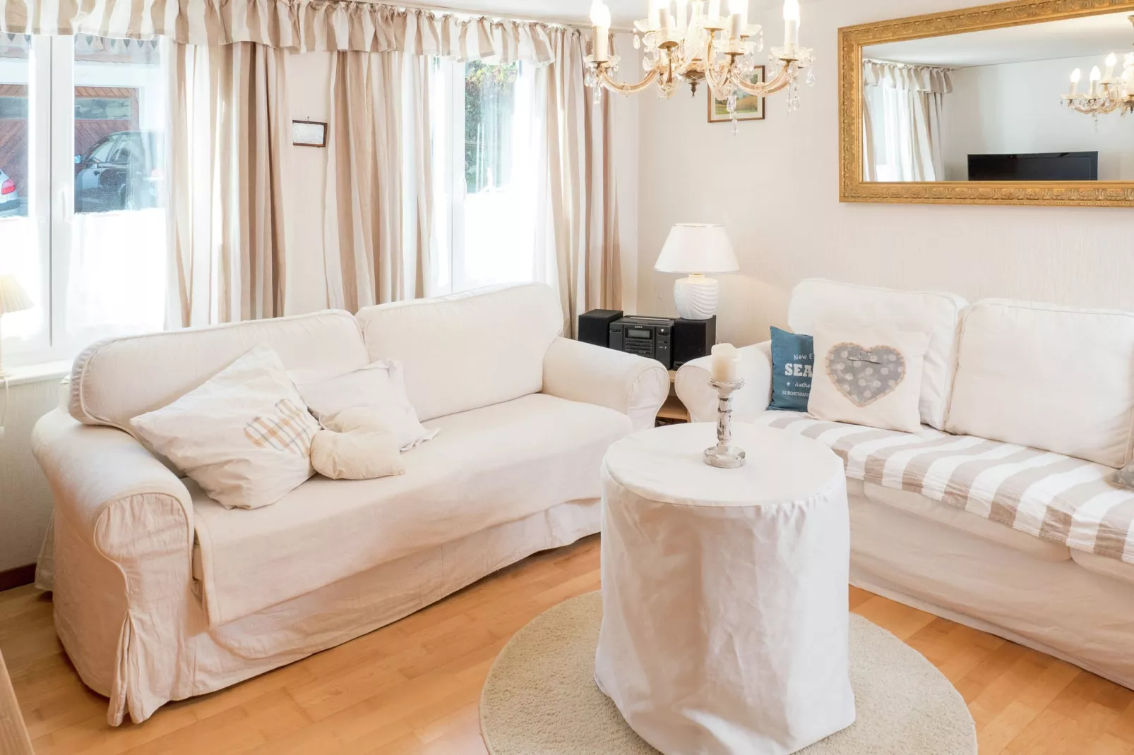 Altes Forsthaus-Wohnzimmer