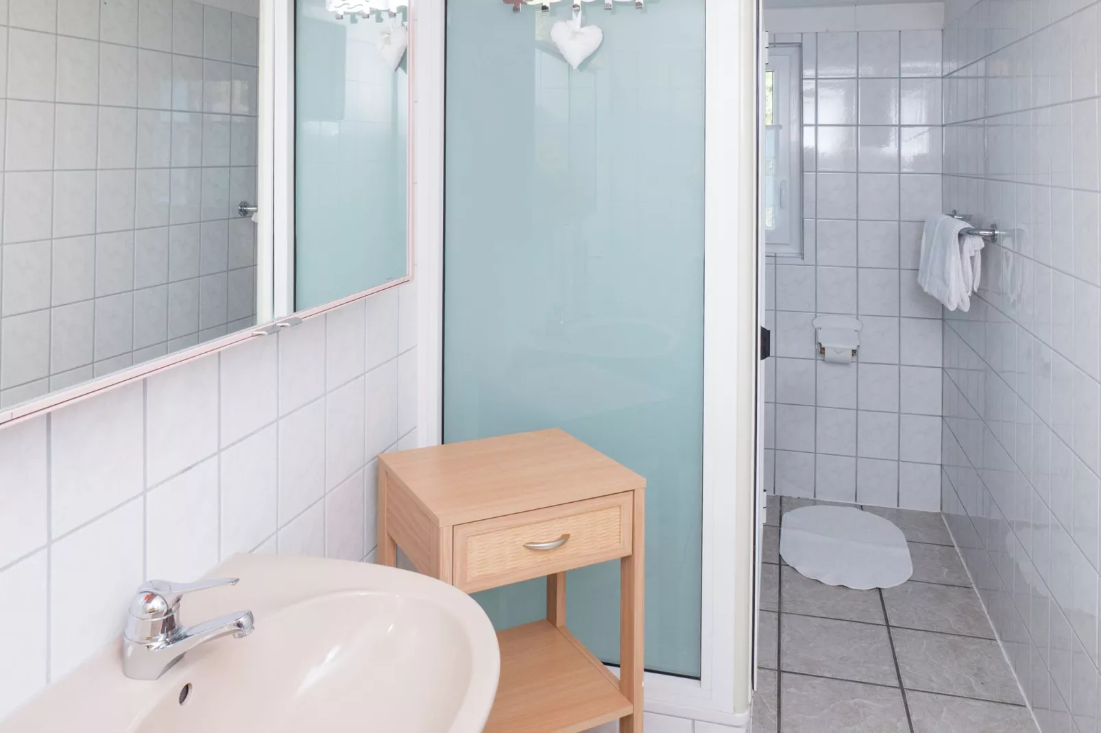 Altes Forsthaus-Badezimmer