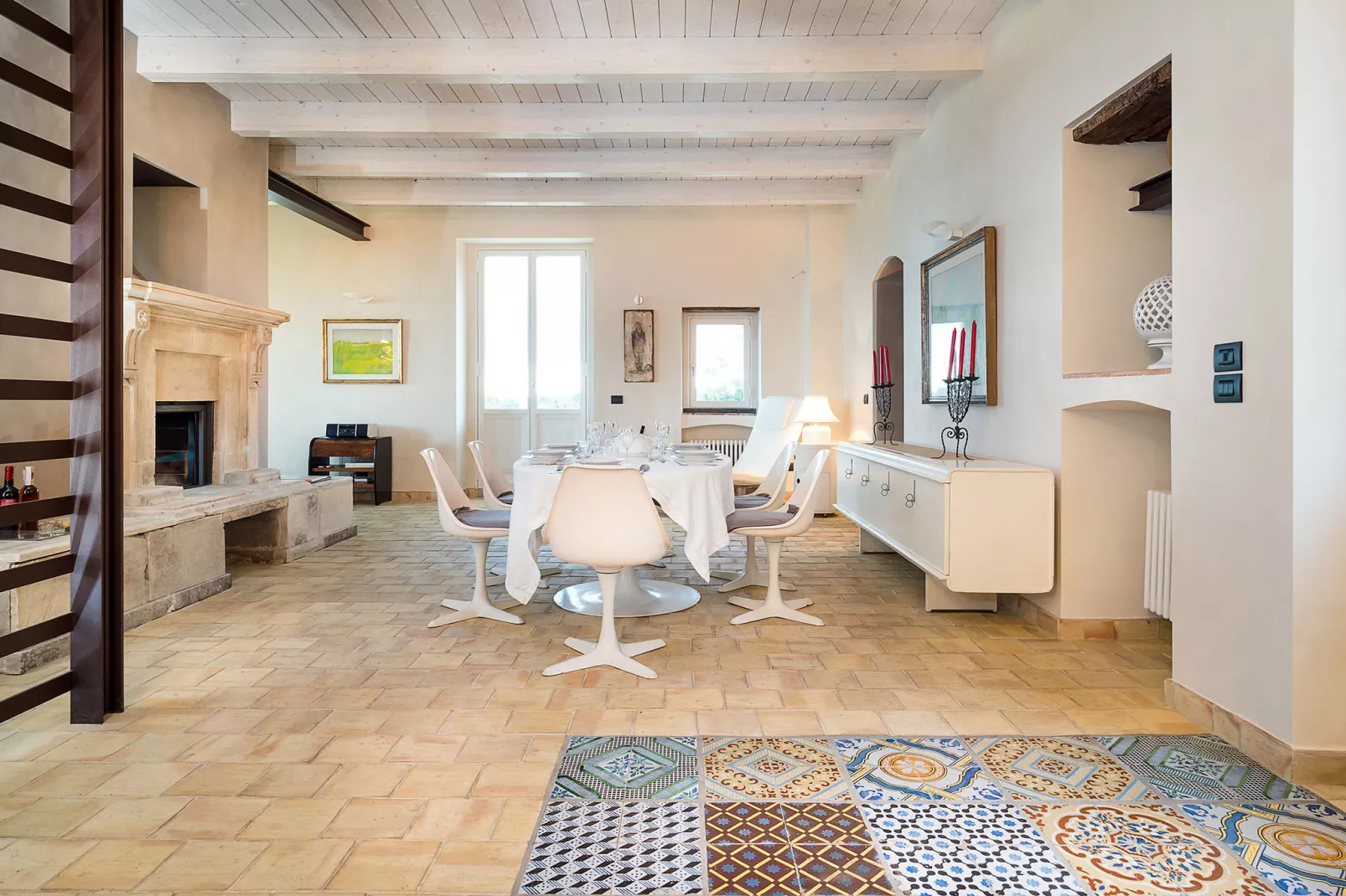 La Torretta Dieci-Dining room