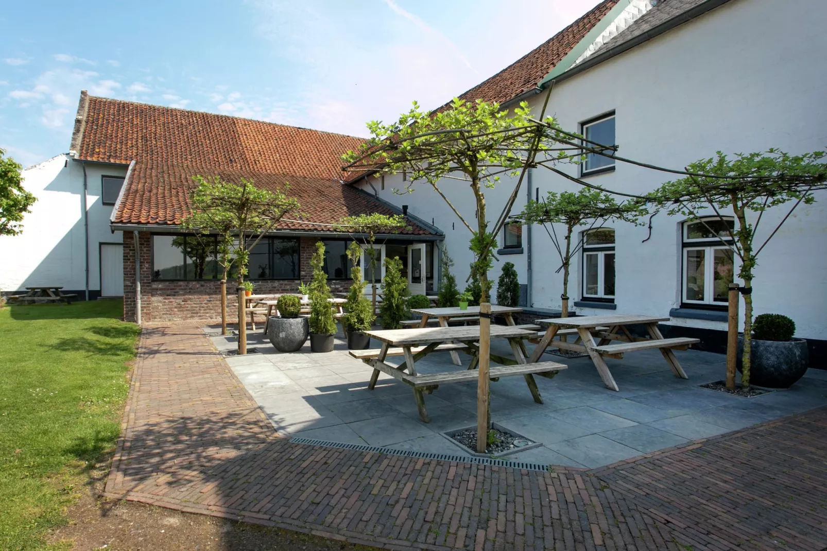 Hoeve de Drogenberg de Schuur-Terrace balcony