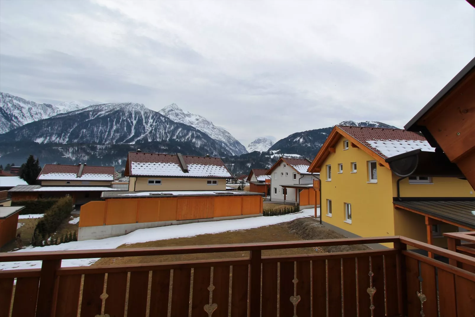 Chalet Steinbock-View winter