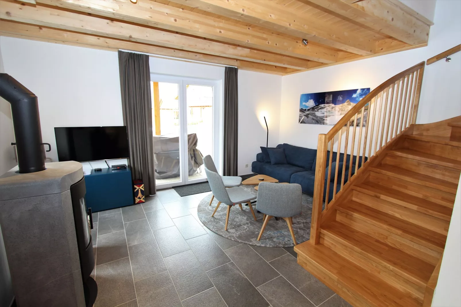 Chalet Steinbock-Living room