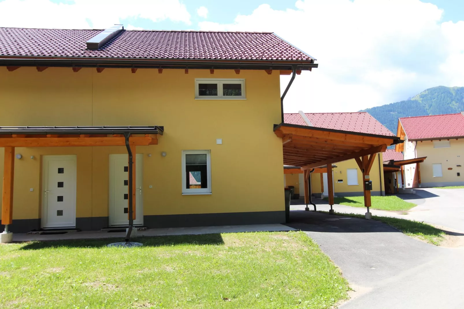 Chalet Gemse-Außenbereich Sommer