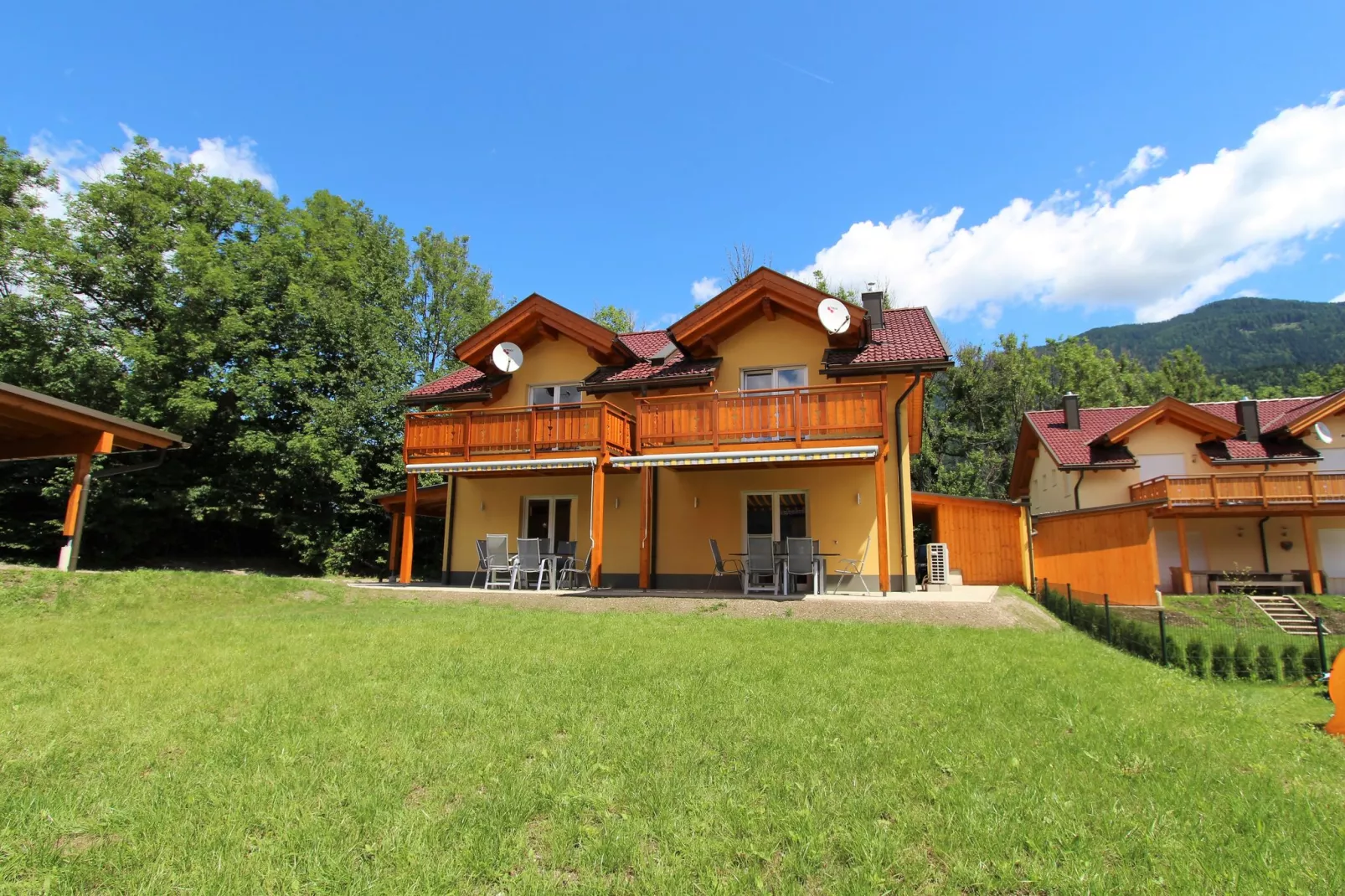 Chalet Gemse-Außenbereich Sommer