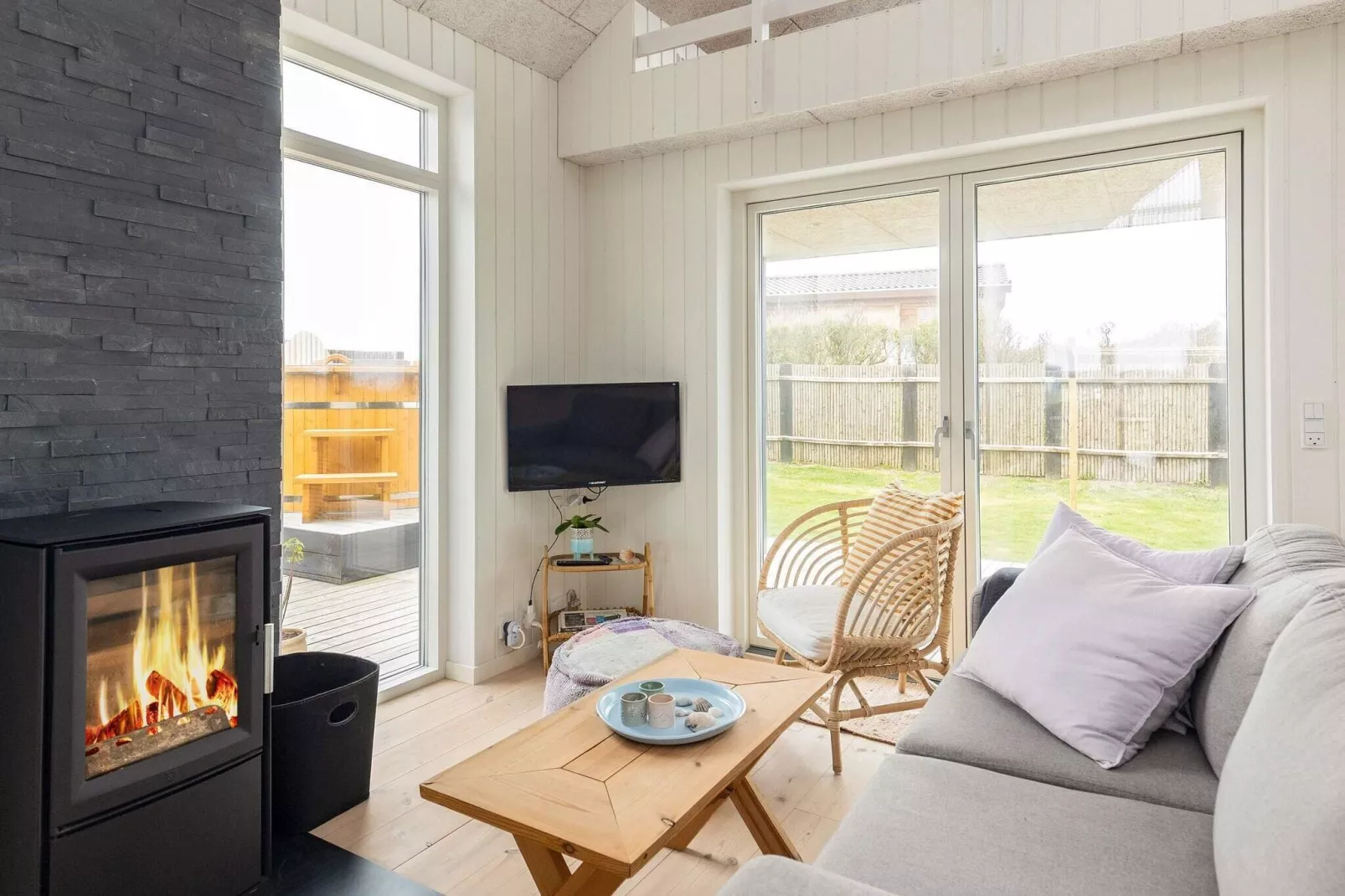 Maison de vacances pour 6 a Løkken