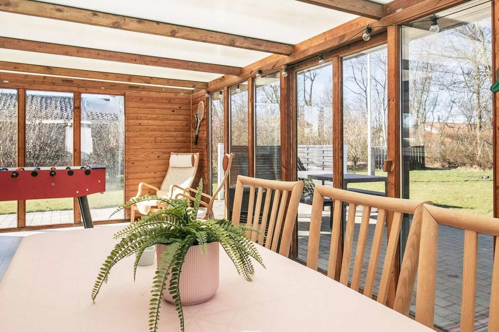 Maison de vacances pour 8 a Vinderup-By Traum